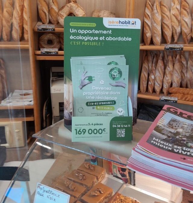 Impression et diffusion de flyers pour Isère Habitat