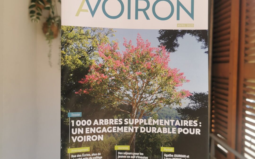 Distribution du magazine municipal pour la ville de Voiron
